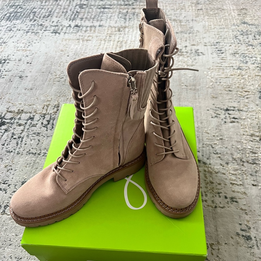 Sam Edelman Lex Boot Sesame Size 8